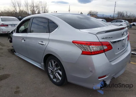 2013 Nissan Sentra Sr z USA, uszkodzony, nr VIN 3N1AB7AP2DL626504